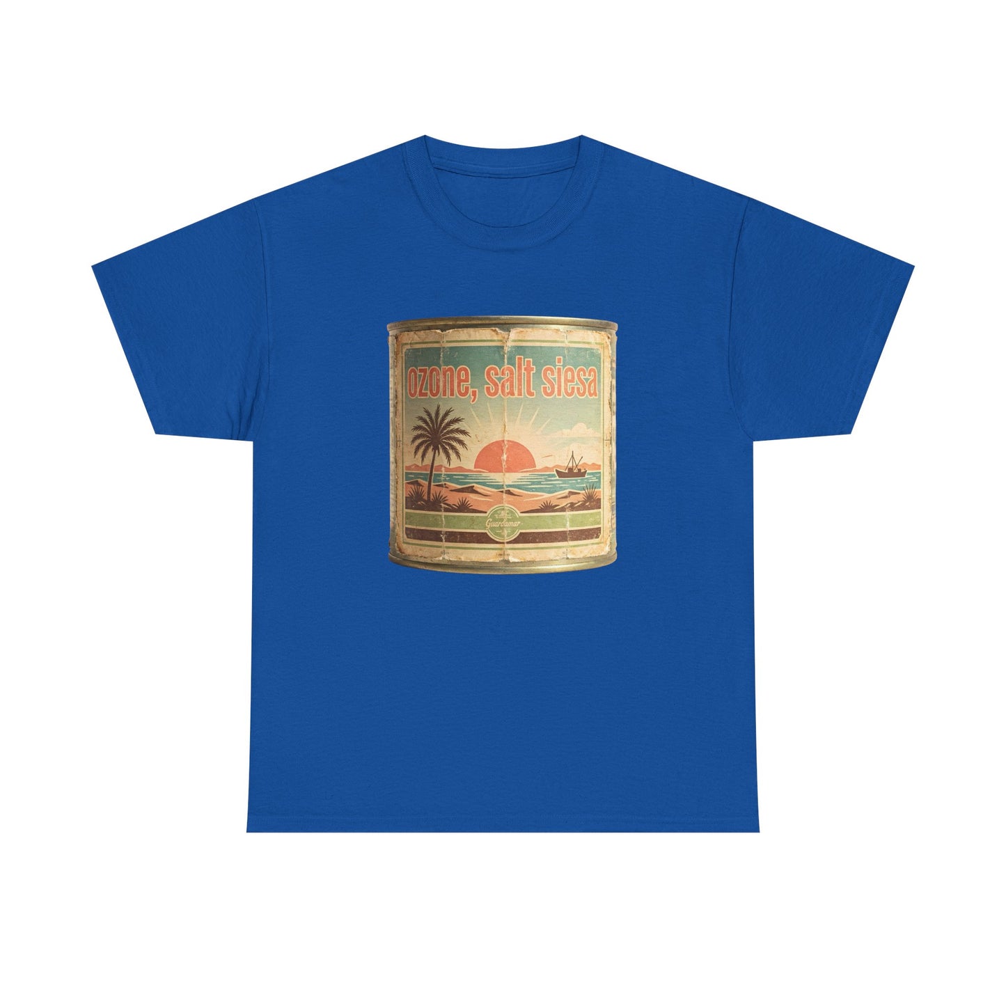 Sunset Salt Sea T-Shirt — Vintage Beach Palm Graphic Tee