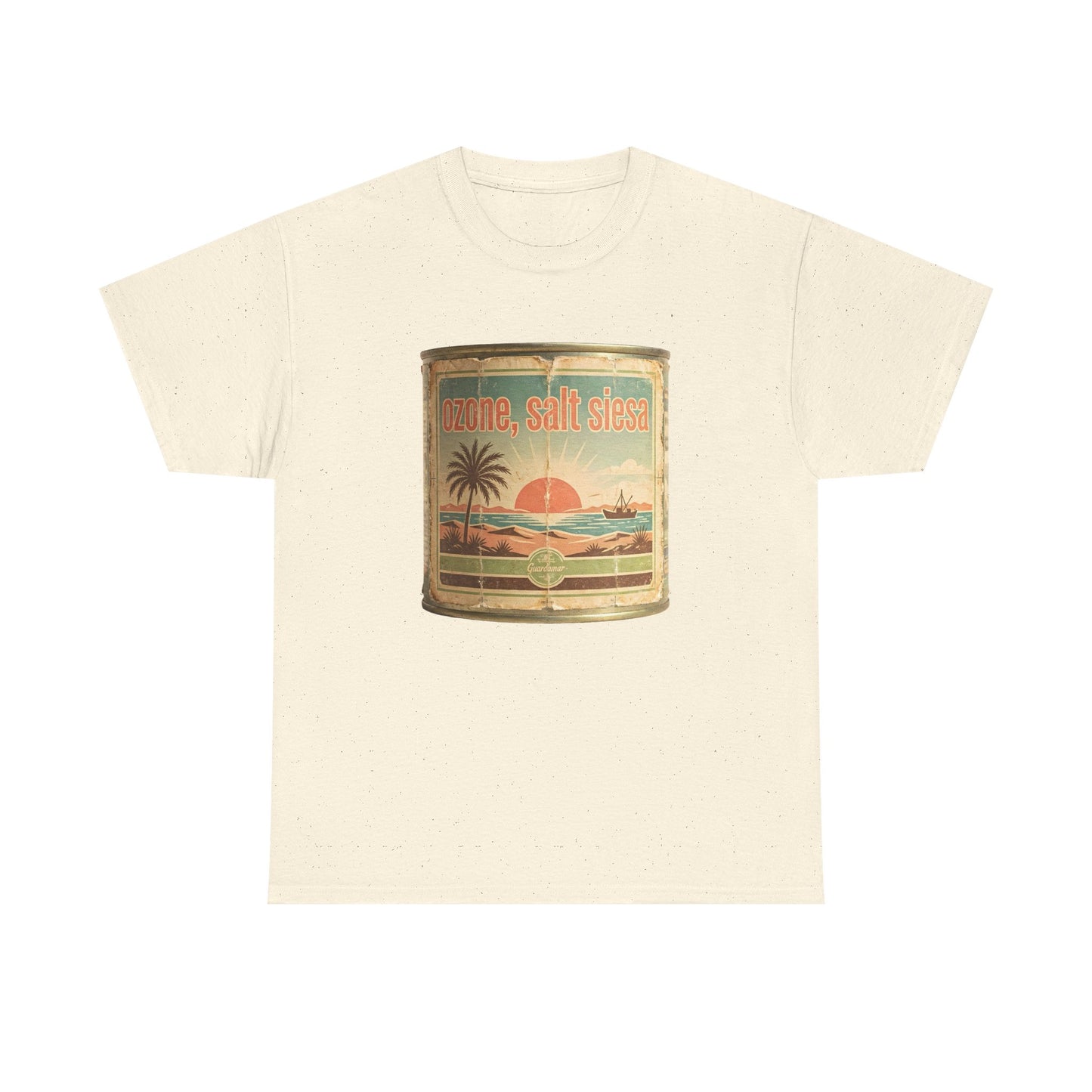 Sunset Salt Sea T-Shirt — Vintage Beach Palm Graphic Tee
