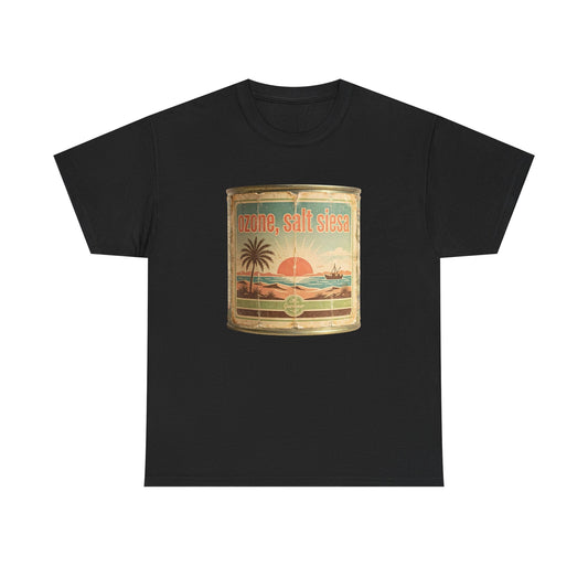 Sunset Salt Sea T-Shirt — Vintage Beach Palm Graphic Tee